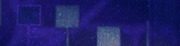 Abstract blue and purple editorial illustration with glowing square shapes on a dark background.