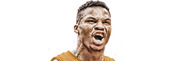 Stylized editorial illustration of a basketball player shouting, rendered in golden tones against a white background.