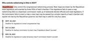 Infographic explaining Republican control of Ohio redistricting in 2021 with a timeline of three key deadlines: Sept. 30, Oct. 31, and Nov. 30, 2021.