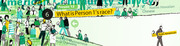 Editorial illustration showing diverse illustrated people overlaid with census survey text fragments about race categories including Filipino, Chinese, Native Hawaiian, Arab American, and Asian Indian.