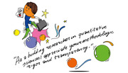 Cartoon illustration of a running figure with colorful balls and a handwritten quote about appreciating methodologic rigor and transparency in quantitative sciences.