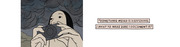 Editorial comic-style illustration of a person holding a camera under dark stormy clouds with a caption reading something weird is happening, I want to make sure I document it.