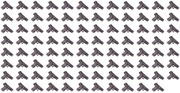 A grid of repeated watercolor-style handgun icons arranged in rows and columns, likely representing a quantity of guns as a unit chart.